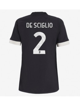 Juventus Mattia De Sciglio #2 Ausweichtrikot für Frauen 2023-24 Kurzarm